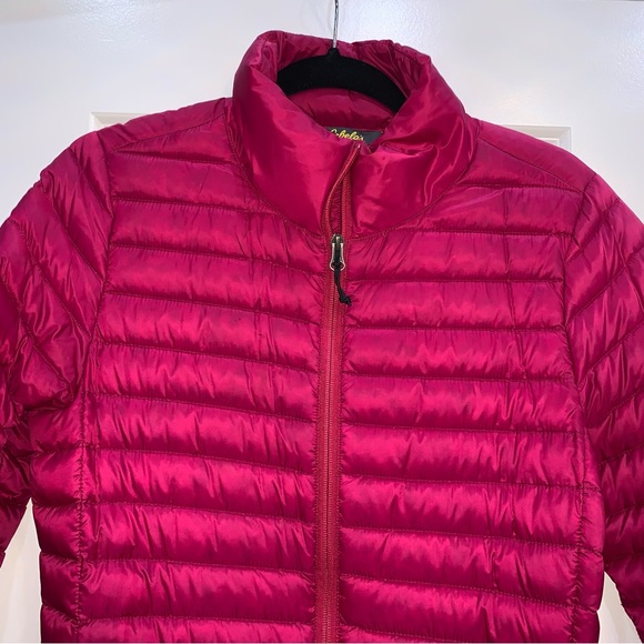 Cabela’s Duck Down Insulated Long Sleeve Puffer Jacket Pink size Small - Picture 2 of 9